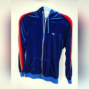 Aviator Nation Velvet Blue Hoodie